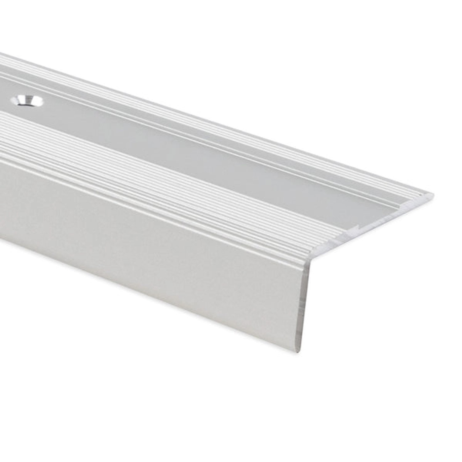 KARAT Selbstklebendes Stufenkantenprofil Glory Form L - Treppenkantenprofil Silber 36 x 17 x 1340 mm KARAT Selbstklebendes Stufenkantenprofil Glory Form L - Treppenkantenprofil Silber 36 x 17 x 1340 mm von Karat