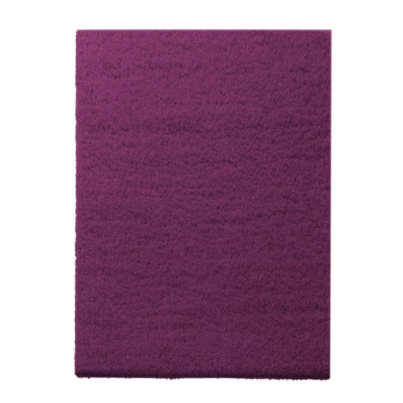 KARAT Shaggy Teppich Barcelona nach Maß Wohnteppich mit Weichem Flor Berry 80 x 250 cm von Karat