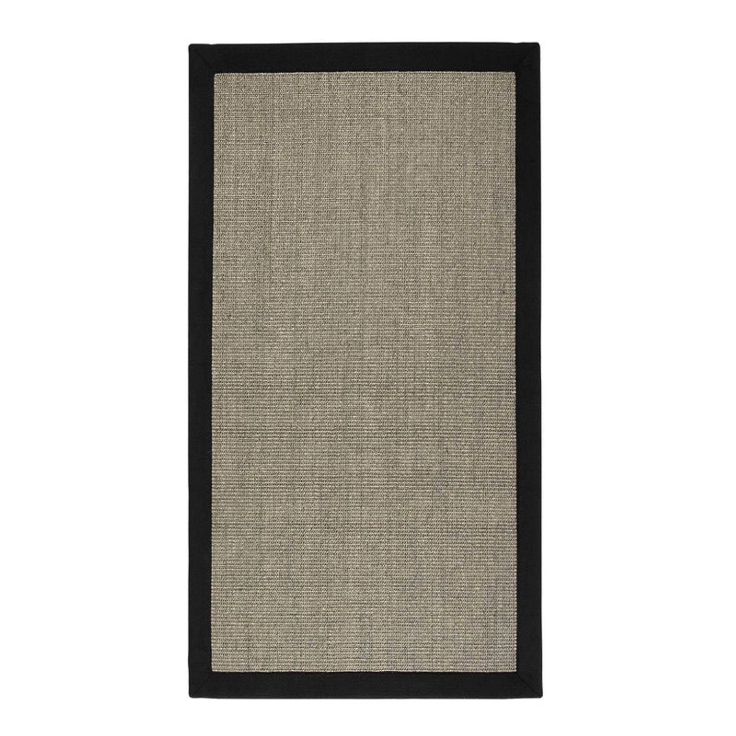 KARAT Sisalteppich Amazonas mit Breiter Bordüre für Alle Wohnbereiche Grau 200 x 290 cm von Karat