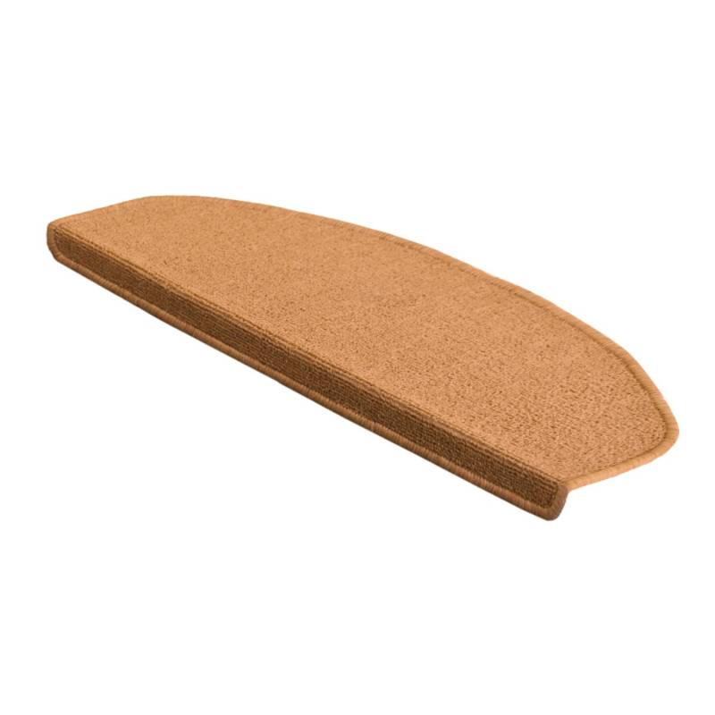 KARAT Stufenmatte London Selbstklebend Apricot Halbrund 23,5 x 65 cm von Karat