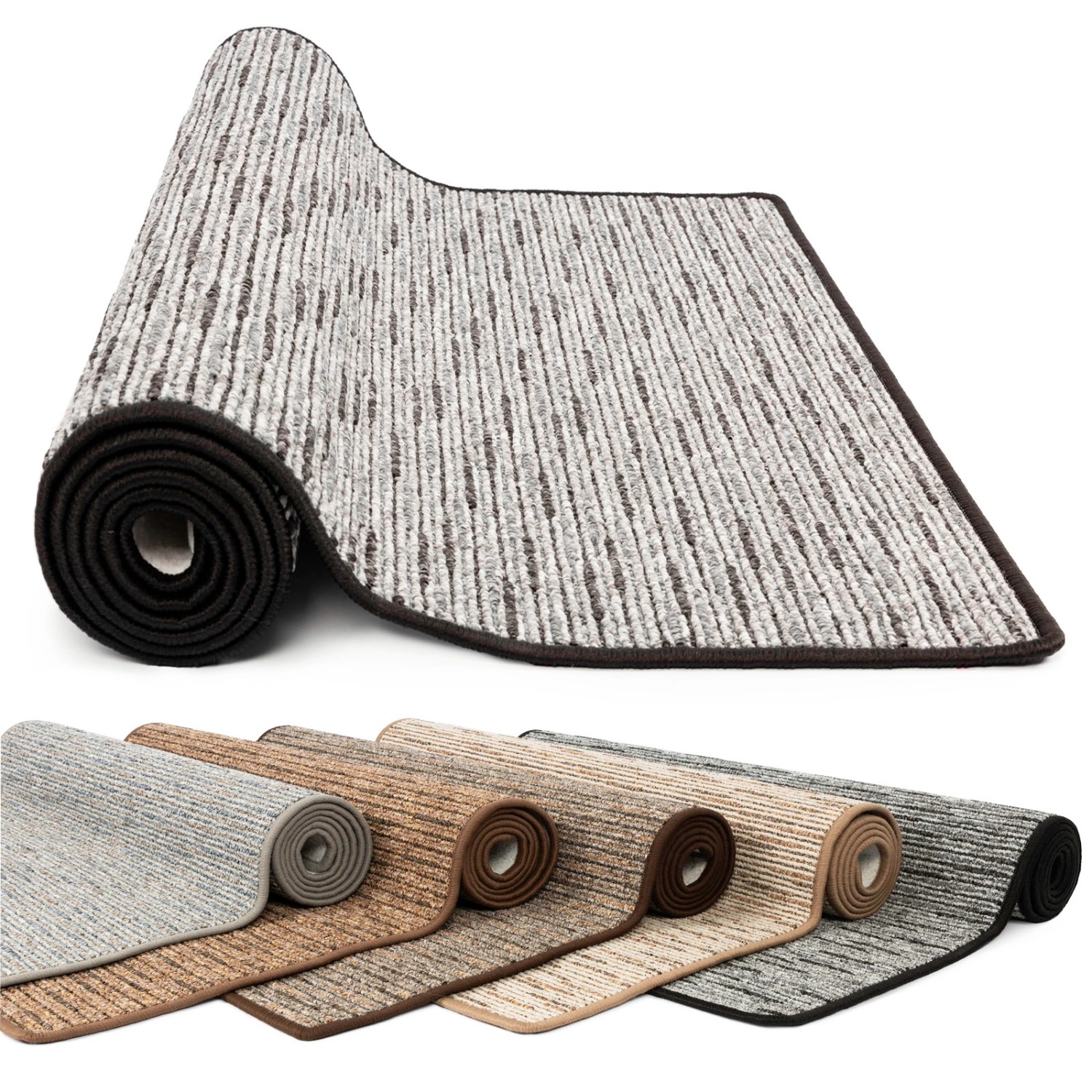 KARAT Teppich nach Maß Geneva Moderner Wohnteppich Anthrazit 200 x 150 cm KARAT Teppich nach Maß Geneva Moderner Wohnteppich Anthrazit 200 x 150 cm von Karat