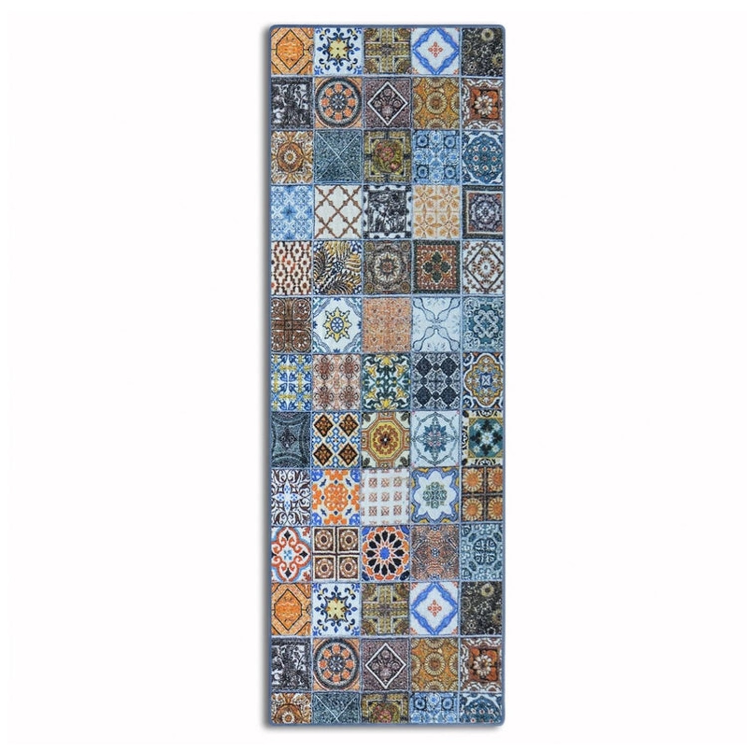 KARAT Teppichläufer Bonita nach Maß Wohnteppich im Patchwork Design 80 x 250 cm KARAT Teppichläufer Bonita nach Maß Wohnteppich im Patchwork Design 80 x 250 cm von Karat