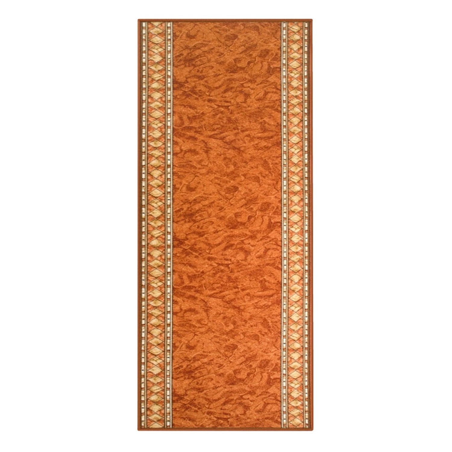 KARAT Teppichläufer Rügen nach Maß Klassischer Wohnteppich Terra 80 x 50 cm KARAT Teppichläufer Rügen nach Maß Klassischer Wohnteppich Terra 80 x 50 cm von Karat
