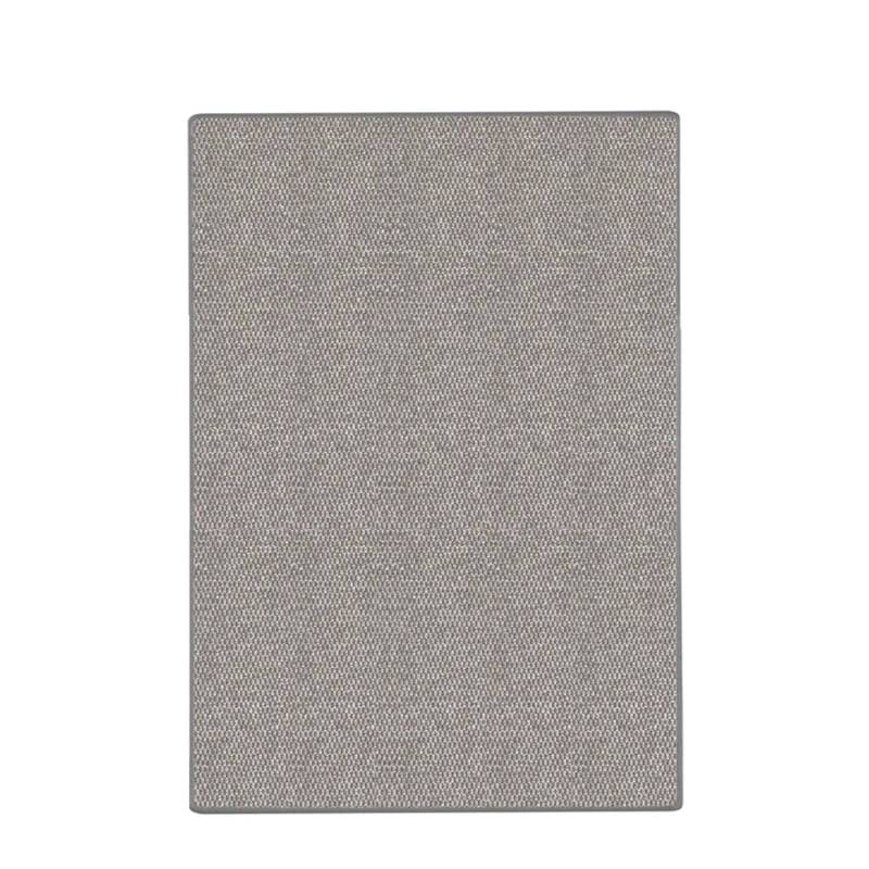 KARAT Teppichläufer in Sisaloptik Kalkutta nach Maß Silber 80 x 450 cm von Karat