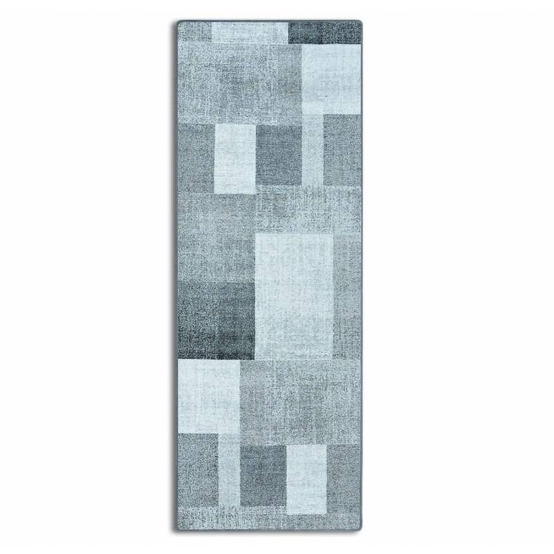 KARAT Teppichläufer nach Maß Lucano Moderner Wohnteppich Anthrazit 80 x 150 cm von Karat