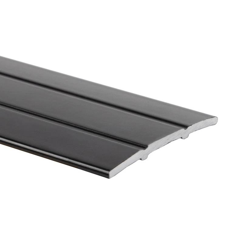 KARAT Übergangsprofil Verbindung für Bodenbeläge Schwarz Selbstklebend 3,8 x 100 cm von Karat