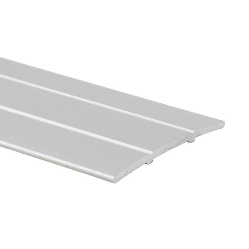 KARAT Übergangsprofil Verbindung für Bodenbeläge Silber Selbstklebend 3,8 x 100 cm von Karat