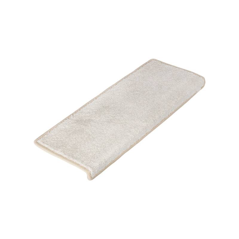 KARAT Velours-Stufenmatte Sundae Selbstklebend Rechteckig Creme 23,5 x 65 cm von Karat