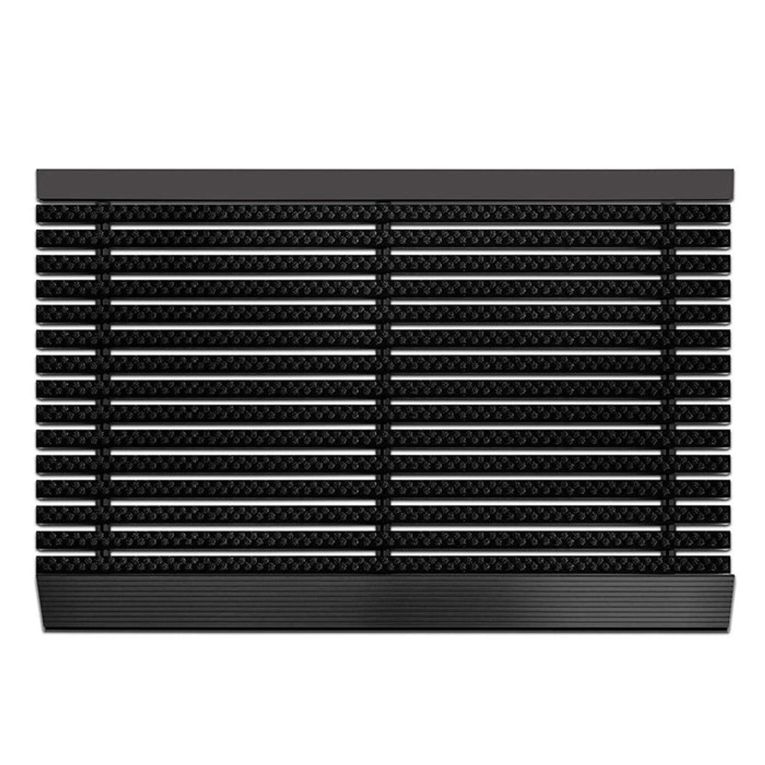 Karat Fußmatte Power Brush Fußabtreter Türmatte mit Hochleistungsbürsten Schwarz 60 x 90 cm Karat Fußmatte Power Brush Fußabtreter Türmatte mit Hochleistungsbürsten Schwarz 60 x 90 cm von Karat
