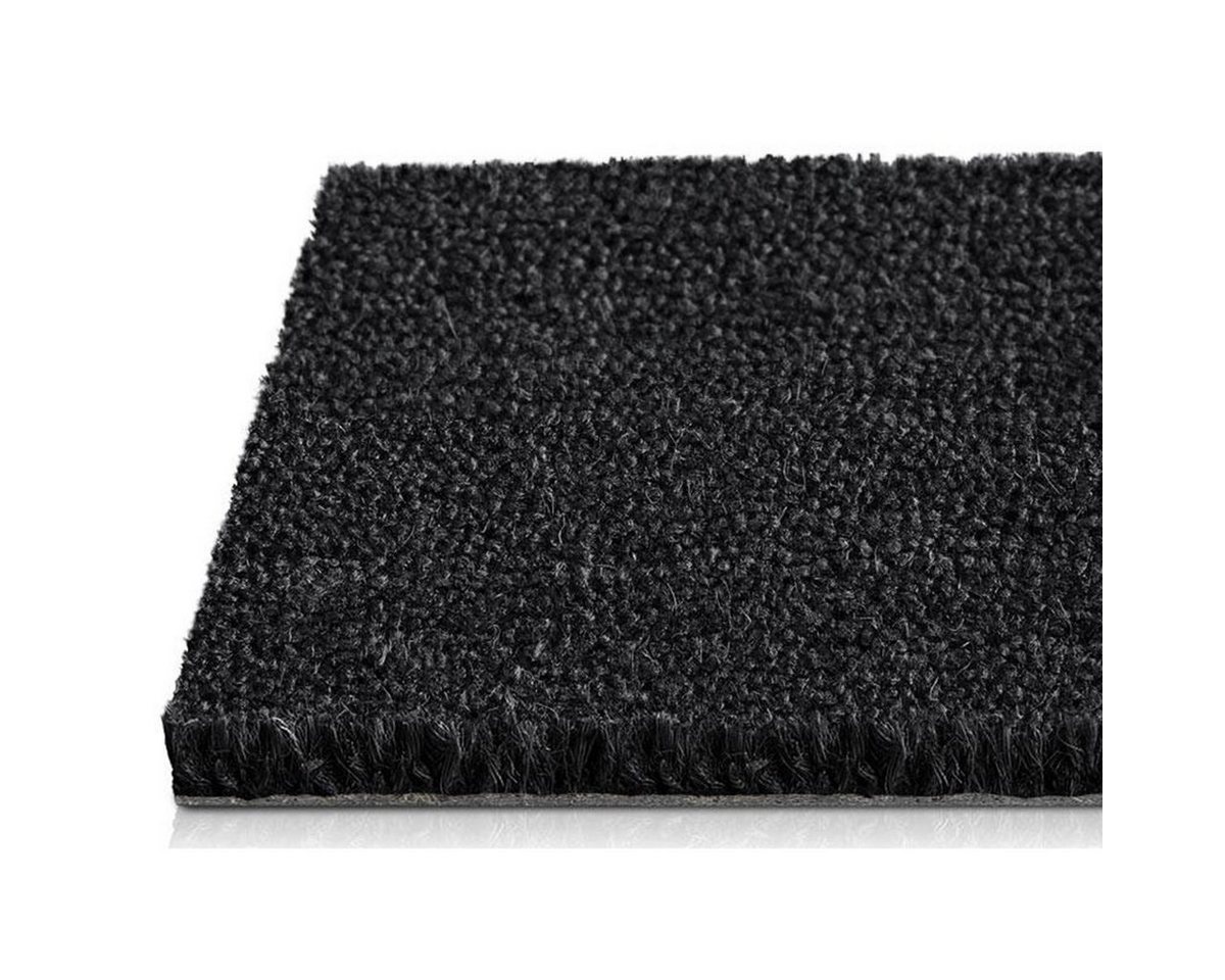 Karat Fußmatte Premium-Kokosmatte Schwarz, verschiedene Größen, 2 Stärken, rechteckig, Höhe: 17 mm, Stärke: 17 mm Karat Fußmatte Premium-Kokosmatte Schwarz, verschiedene Größen, 2 Stärken, rechteckig, Höhe: 17 mm, Stärke: 17 mm von Karat