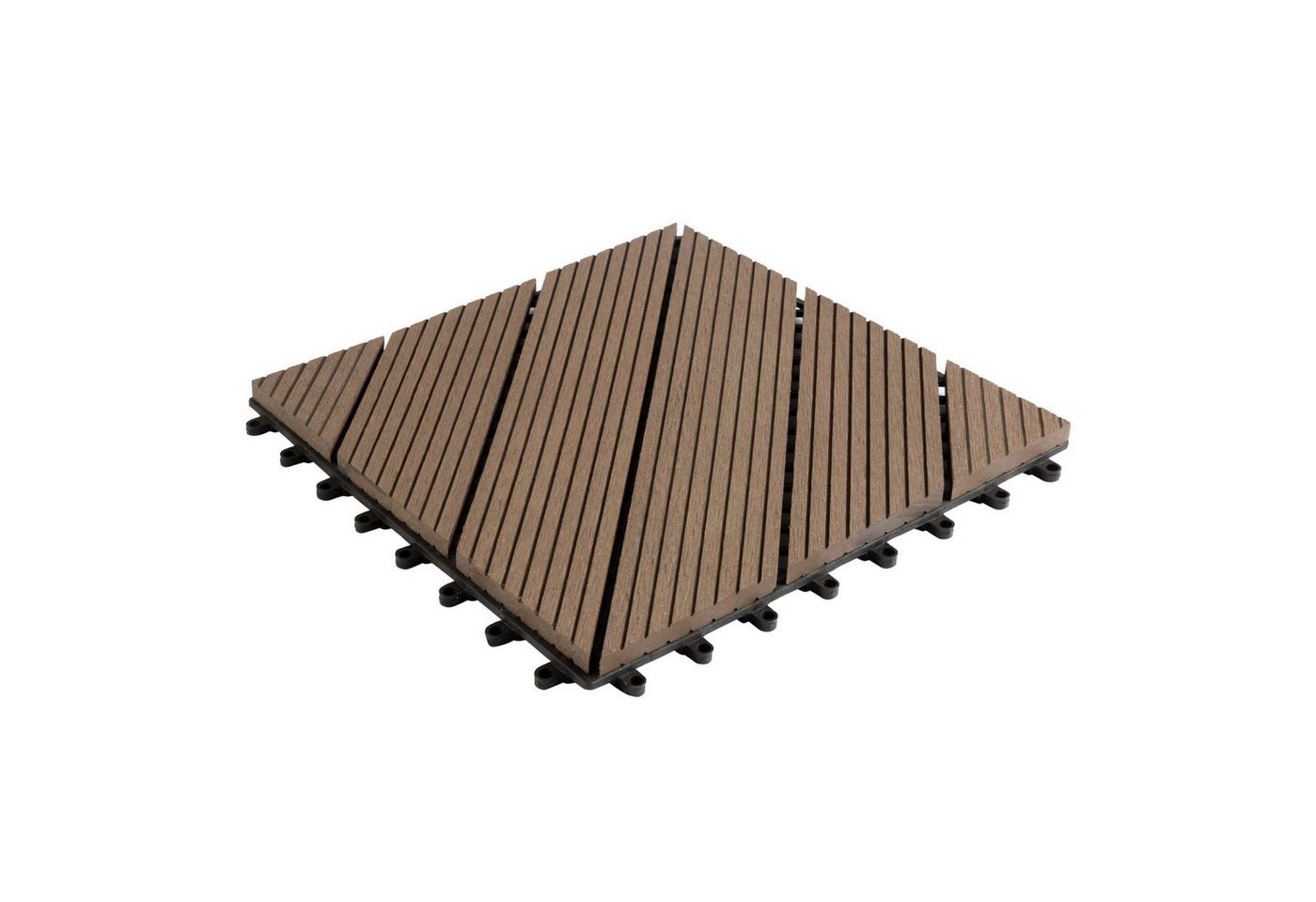 Karat Klickfliese Classic, Bodenfliese, Holzdielenoptik, 30 x 30 cm, Holzfliese, 1 St., Klicksystem Karat Klickfliese Classic, Bodenfliese, Holzdielenoptik, 30 x 30 cm, Holzfliese, 1 St., Klicksystem von Karat