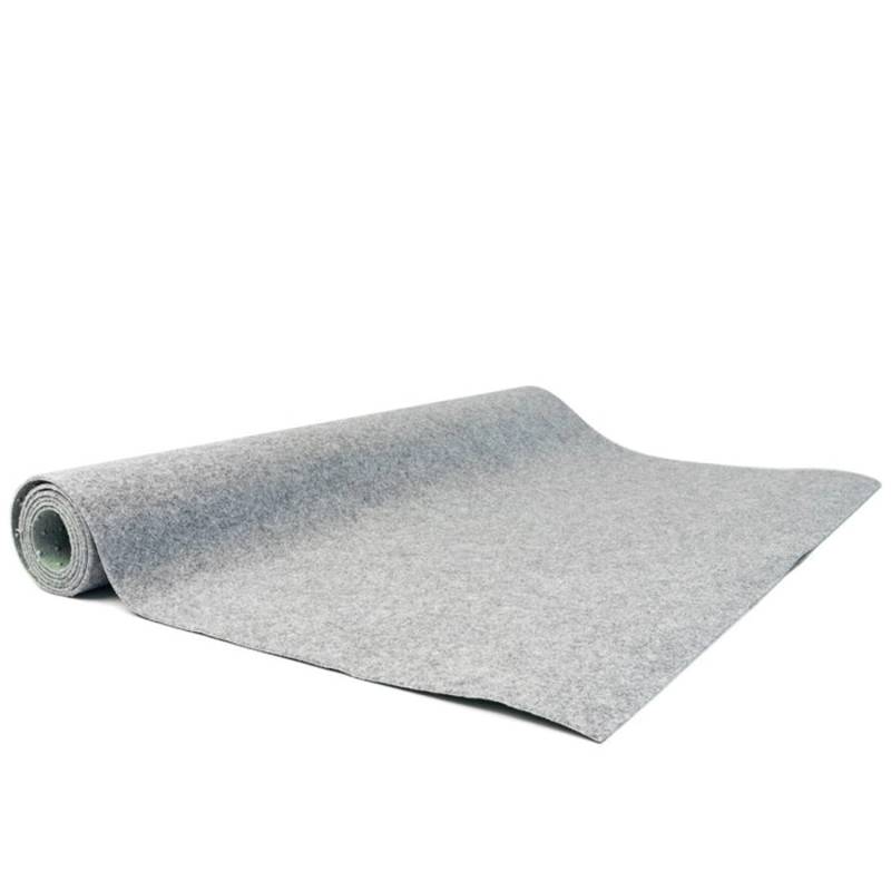 Karat Rasenteppich Farbwunder PRO Zuschnitt Kunstrasen 67 x 800 cm Grau von Karat