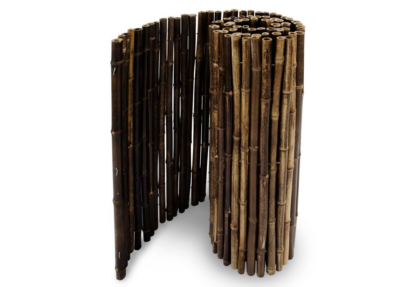 Karat Sichtschutzzaunmatten Bambus-Sichtschutz, verschiedene Farben & Größen, Witterungsbeständig, Aus Bambusrohren von Karat