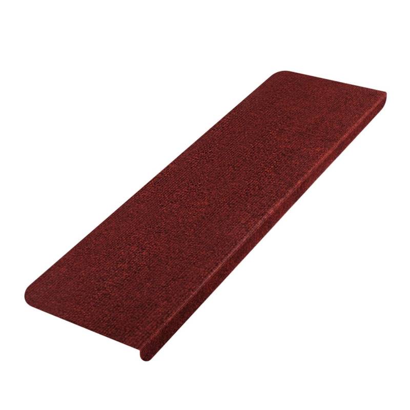 Karat Stufenmatte Leipzig Selbstklebend Rot Rechteckig 21 x 65 cm von Karat