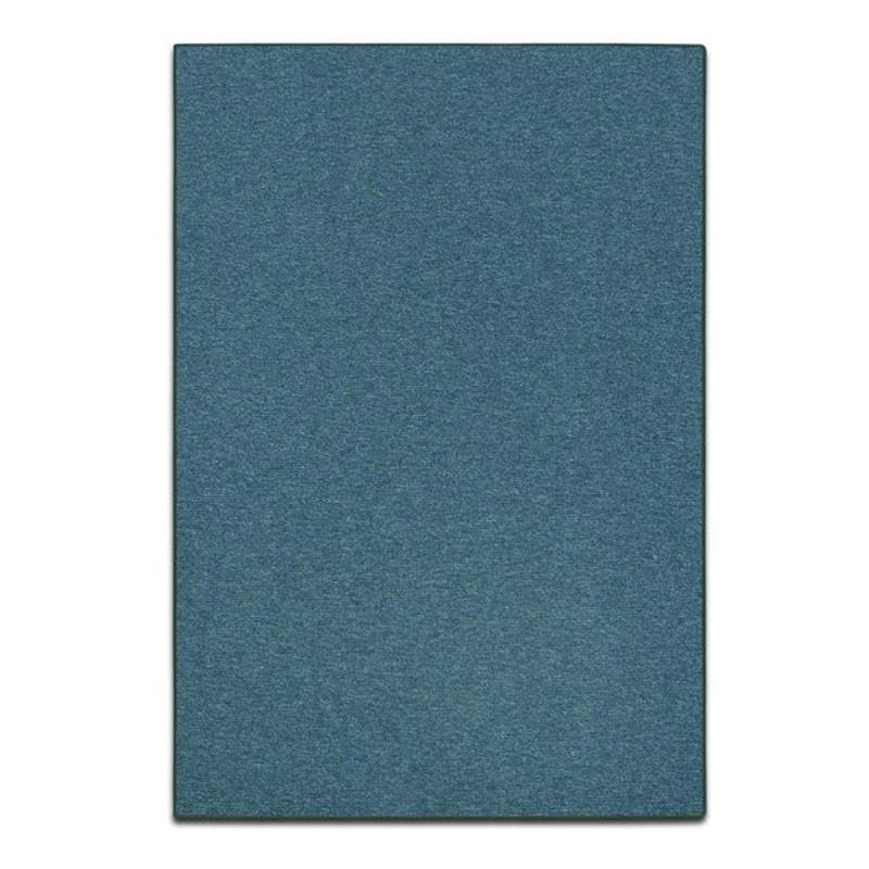 Karat Teppich London Flacher Schlingenflor Grün 200 x 350 cm von Karat