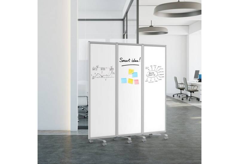 Karat Trennwandplatten Mobile Trennwand, Präsentationsboard von Karat