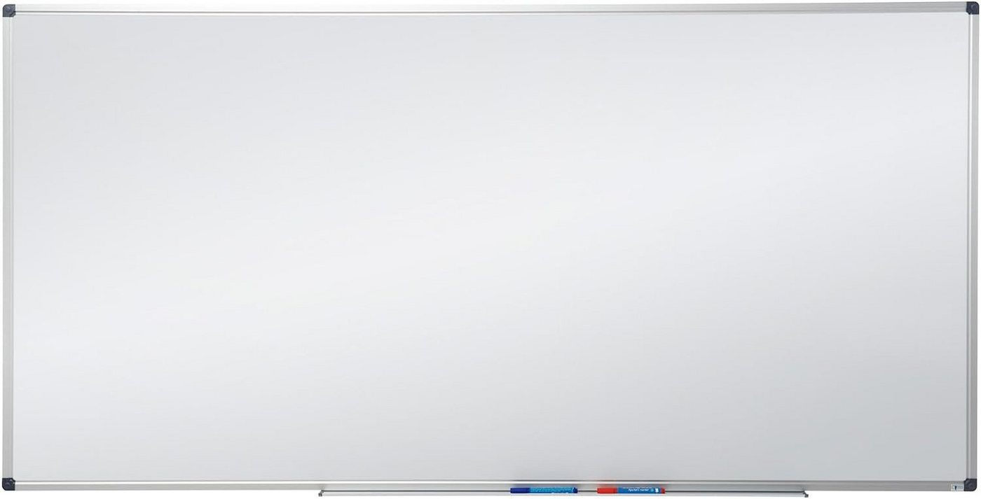 Karat Wandtafel Whiteboard, verschiedene Größen, Ablageschale für Marker, Magnettafel, Lackiert & Kratzfest von Karat