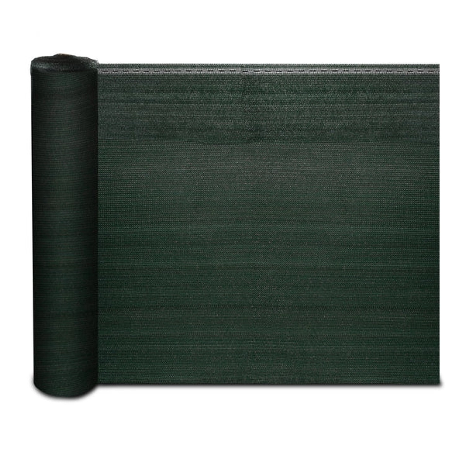Karat Zaunblende Marius Schattiergewebe 150 g/m² mit Befestigungszubehör 1 x 15 m Grün von Karat
