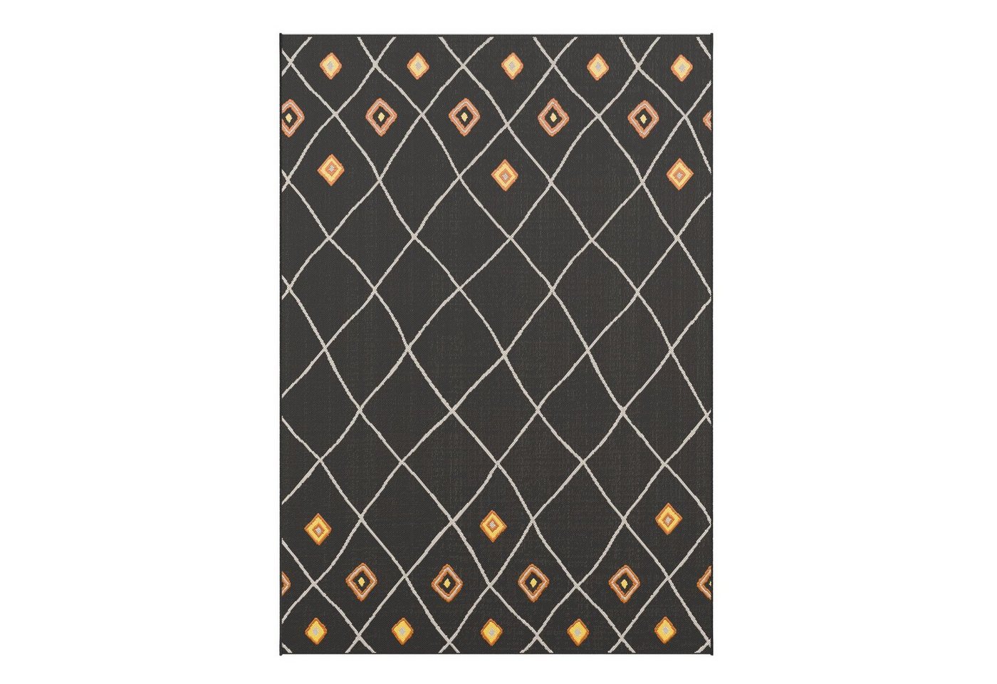 Outdoorteppich Berber, Erhältlich in 3 Farben & 4 Größen, Wohnteppich, Karat, Rechteckig, Höhe: 7 mm, pflegeleicht, Terrasse von Karat