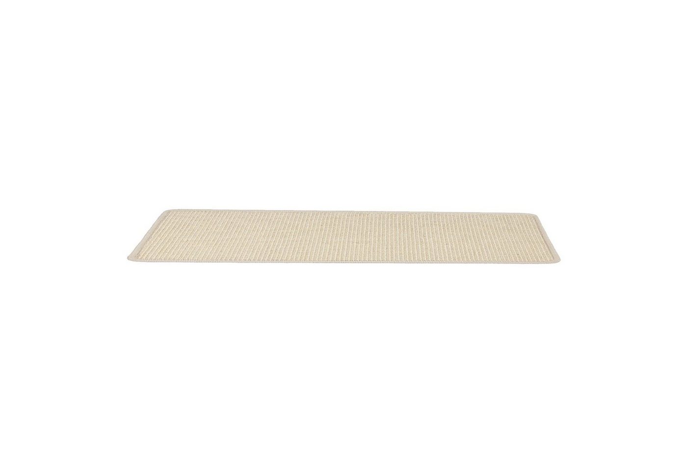 Stufenmatte Sisal Urban, Stufenschutz, viele Farben, Matte, Karat, Halbrund, mit stabilem Klebewinkel von Karat