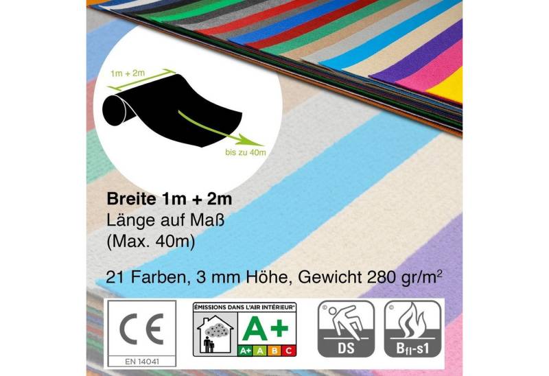 Karat Teppich Event- und Messeteppich Rhytm, Eventteppich, rechteckig, Höhe: 3 mm Karat Teppich Event- und Messeteppich Rhytm, Eventteppich, rechteckig, Höhe: 3 mm von Karat