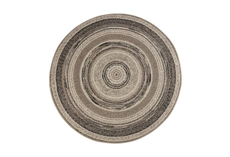 Karat Teppich Zoe, Erhältlich in 4 Farben, Wohnteppich, Rund, Höhe: 7 mm, pflegeleicht, Wohnzimmer von Karat