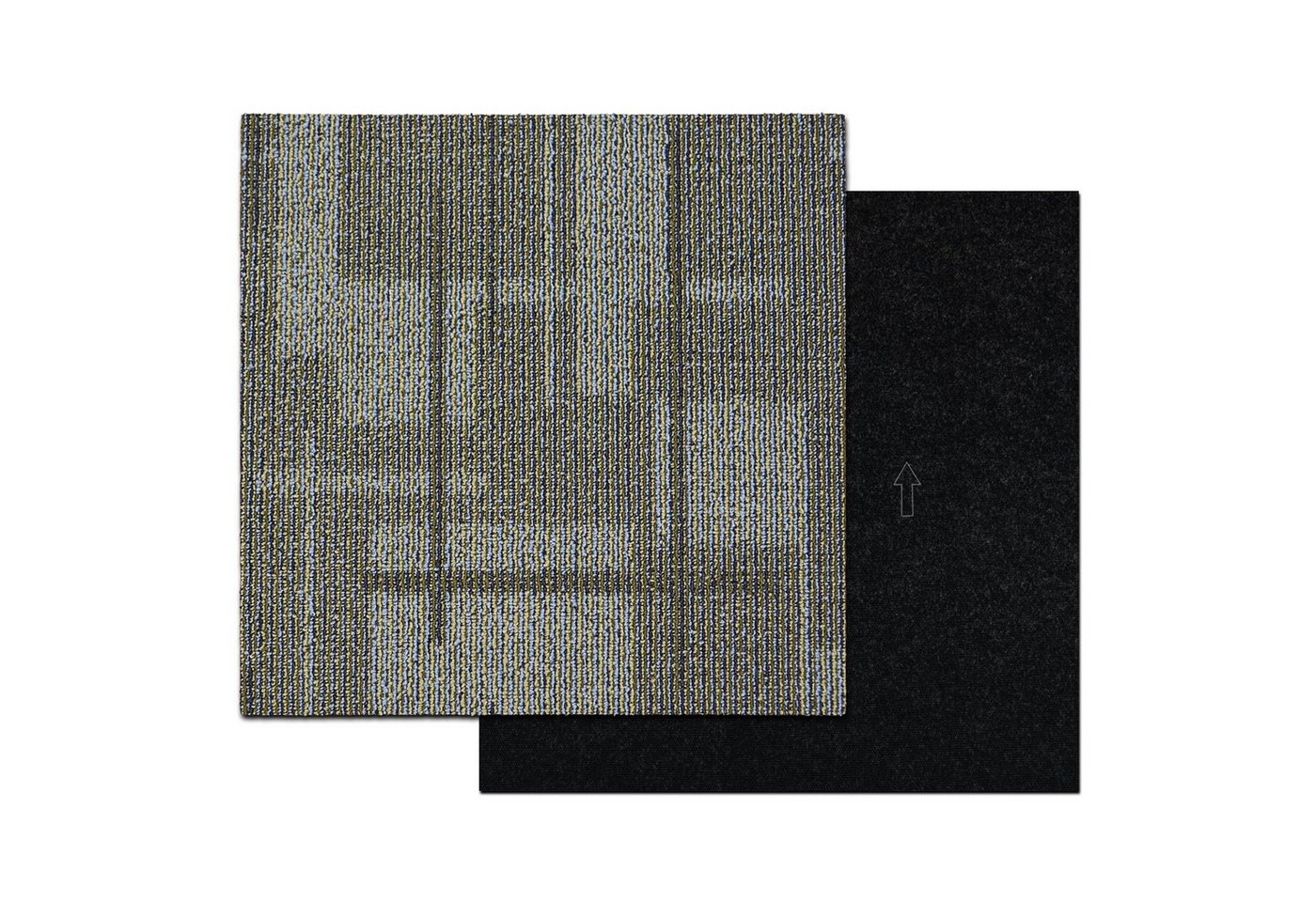 Karat Teppichfliese Budapest, Bodenschutz, Bodenfliese, Bodendiele, 4 Farben, Quadratisch, Höhe: 6.5 mm, Selbstliegend Karat Teppichfliese Budapest, Bodenschutz, Bodenfliese, Bodendiele, 4 Farben, Quadratisch, Höhe: 6.5 mm, Selbstliegend von Karat