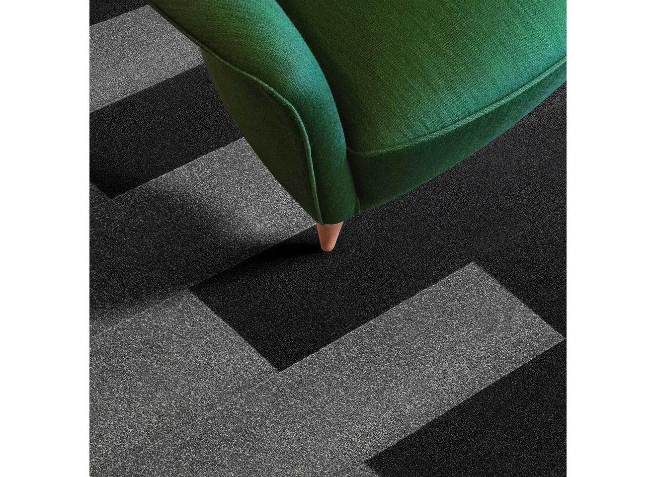 Teppichfliese Teppichdielen Cashew, Bodenschutz, Diele, 3 verschiedene Farben, Karat, Rechteckig, Höhe: 7.2 mm von Karat