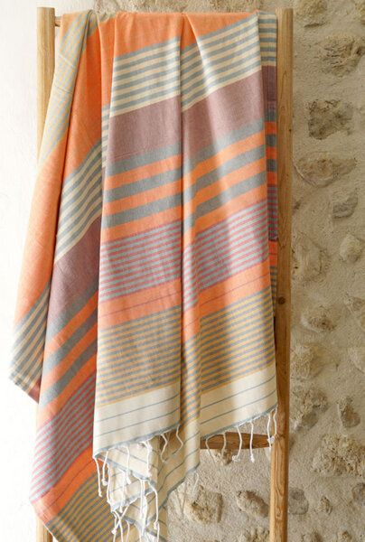 Karawan authentic Fouta SUD (Peshtamal) aus Bio-Baumwolle, 100 x 200cm von Karawan authentic