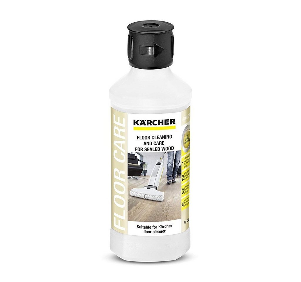 Karcher Bodenpflege Holz versiegelt, 500 ml Holzpflegemilch von Karcher