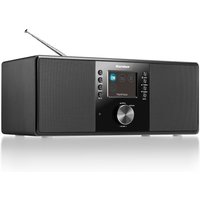 Karcher DAB 5000+ Digitalradio (DAB+ / UKW-RDS, AUX-IN, Bluetooth, Wecker mit Dual-Alarm) schwarz von Karcher