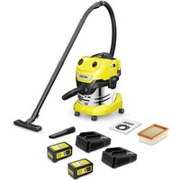 Karcher - Kärcher Akku-Nass-/Trockensauger wd 4-18 s Dual Battery Set Karcher - Kärcher Akku-Nass-/Trockensauger wd 4-18 s Dual Battery Set von Karcher