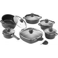 Kochtopfset Teflon schwarz von Karcher