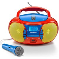 RR 5026 tragbares CD Radio - bunte Kinder-Boombox von Karcher
