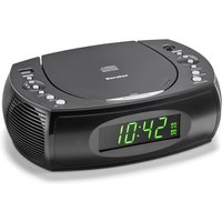 UR 1308 Radiowecker mit CD Player und UKW Radio (20 Senderspeicher) von Karcher