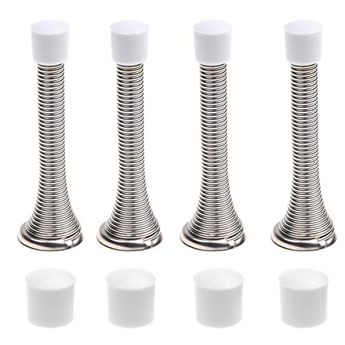 Kare & Kind Spring Door Stopper Bumper Silver 4packs von Kare & Kind