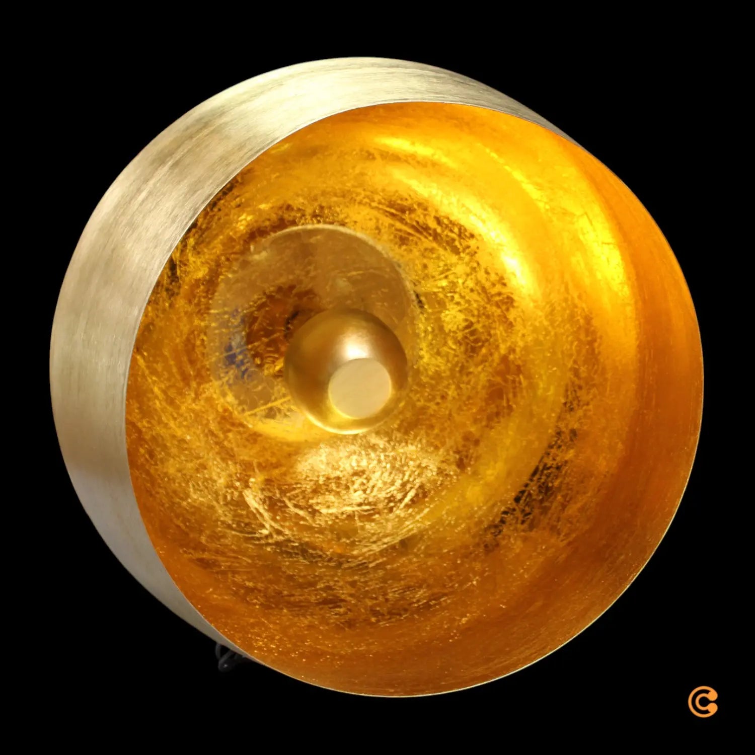 B-Ware Kare Bodenleuchte Stehlampe Apollon Gold ø 50 Cm Stahl Lichtquelle Dekoration B-Ware Kare Bodenleuchte Stehlampe Apollon Gold ø 50 Cm Stahl Lichtquelle Dekoration von Kare