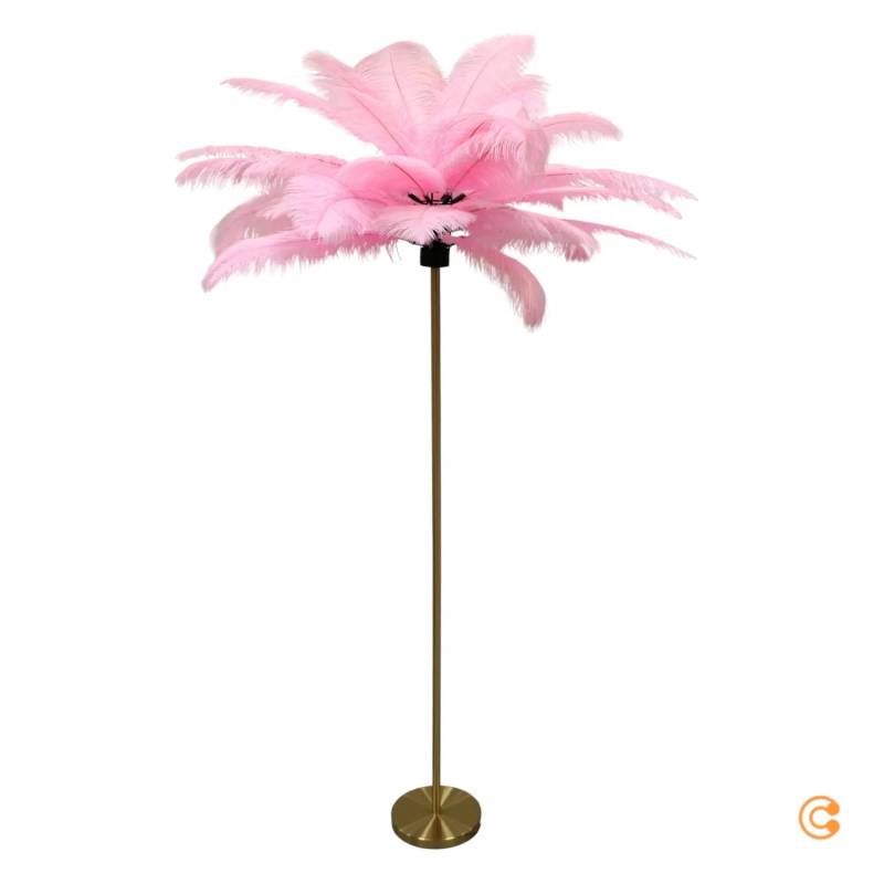 B-Ware Kare Feather Palm Stehleuchte Stehlampe Standleuchte Leselampe Leuchte Lampe von Kare