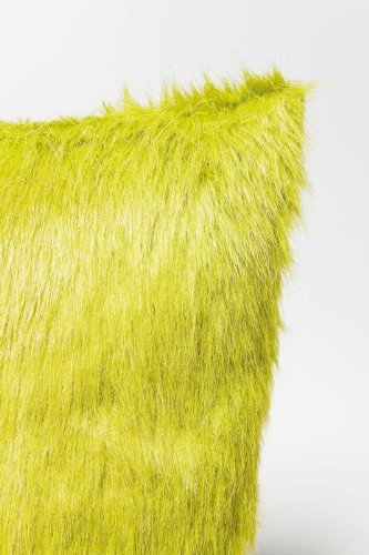KARE Kissen Colore Fur (47x47cm) grün von Kare