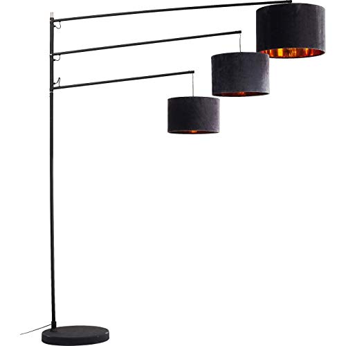 Kare 61938 Stehleuchte Lemming Tree Night Sky, Gestell, Fuß: Stahl lackiert, Schirme: Baumwolle, Polyvinylchlorid (Hart-PVC), transparent von Kare