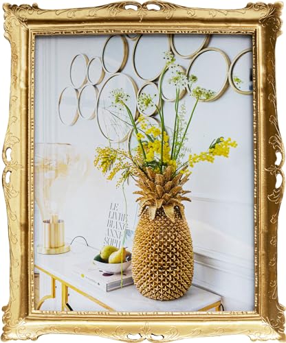 Kare Bilderrahmen Antique 21x26cm Deko, Glas, Gold, 29,8x24,8x2,4cm von Kare