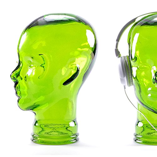 Kare Deko Kopf Glas in versch. Farben, Farbe:grün Kare Deko Kopf Glas in versch. Farben, Farbe:grün von Kare