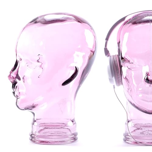 Kare Deko Kopf Glas in versch. Farben, Farbe:lila Kare Deko Kopf Glas in versch. Farben, Farbe:lila von Kare