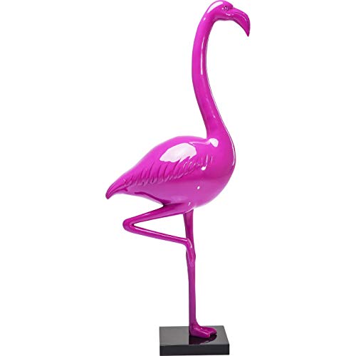 Kare Design Deko Figur Flamingo 126cm, Dekoobjekt Vogel Pink, Flamingo Pink, (H/B/T) 126x50x26cm von Kare