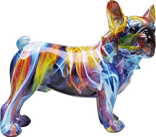 Kare Design Deko Figur Frenchie Bunt, 24 x 12 x 22 von Kare