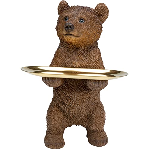 Kare Design Figur Butler Standing Bear, Braun, Bär, Ablage, Deko, Geschenkartikel, Artikelhöhe 35cm von Kare