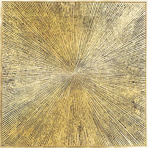 Kare Design Objektbild Illumino Gold, Massivholz Rahmen, Groß, quadratisch, Wandbild, Antikgold, Wanddekoration, Leinwand, Abstrakt, Modern, Wohnzimmer, Schlafzimmer, Flur, 80x80x4cm Kare Design Objektbild Illumino Gold, Massivholz Rahmen, Groß, quadratisch, Wandbild, Antikgold, Wanddekoration, Leinwand, Abstrakt, Modern, Wohnzimmer, Schlafzimmer, Flur, 80x80x4cm von Kare