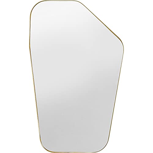 Kare Design Spiegel Shape Brass, Gold, Wanddekoration, hochwertig, Wandmontage, 64x945cm von Kare