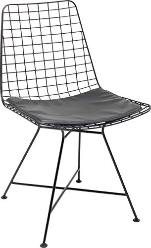 Kare Design Stuhl Grid Schwarz, 85,5x47,5x54cm von Kare