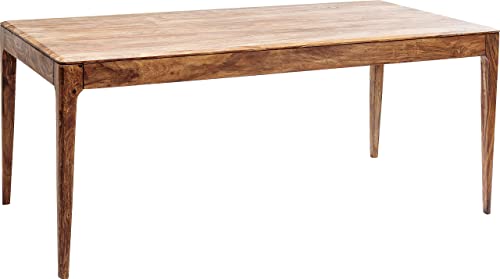 Kare Design Tisch Brooklyn, Nature, Esstisch, Holztisch, Sheeshamholz, handgefertigt, 76x90x175 cm (H/B/T) von Kare
